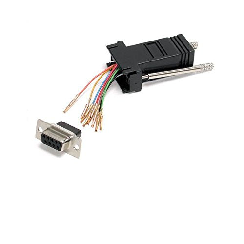 StarTech.com DB9 to RJ45 Modular Adapter - F/F - Serial Adapter - DB-9 (F) to RJ-45 (F) - for StarTech.com 16 Port Enhanced RS232 Serial Console Server