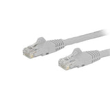 StarTech.com N6PATCH6INWH Cat6 Patch Cable White Ethernet Cable Snagless RJ45 6"