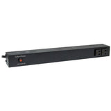 CyberPower PDU15B2F12R Basic PDU, 100-125V/15A, 14 Outlets, 1U Rackmount
