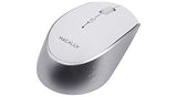 The Macally BTEZMOUSEBAT is a rechargeable Bluetooth wireless optical mouse with
