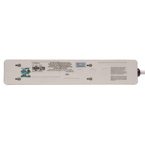 Tripp Lite Surge Protector Strip 120v 6 Outlet Metal 6ft Cord 1340 Joule