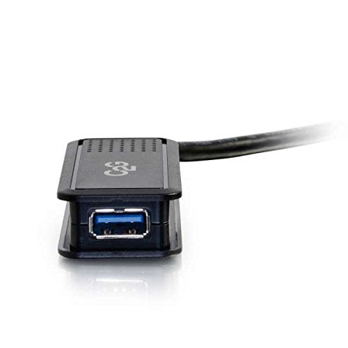 C2G 39939 USB Active Extension Cable - USB 3.0 A Male to A Female Cable, Black (16.4 Feet, 5 Meters)