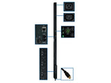 Tripp Lite PDU3VN10L1530 Monitored 3 Phase 208V Zero U Vertical Rack PDU, Supports 8.6kW (Black)