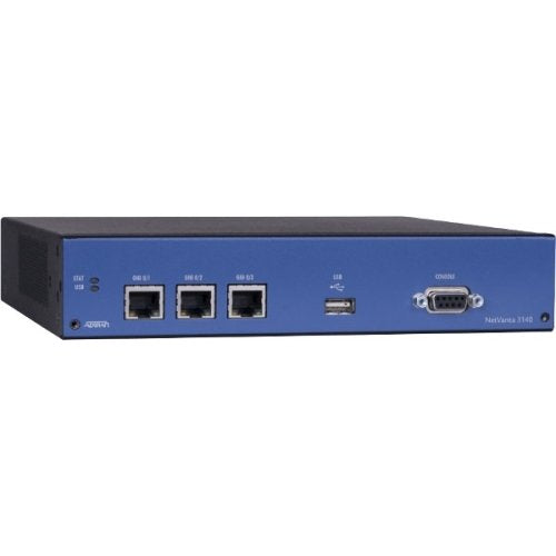 Adtran NetVanta 3140 - Router - Desktop - With Enhanced Feature Pack Software, Black/Blue (4700340F2)