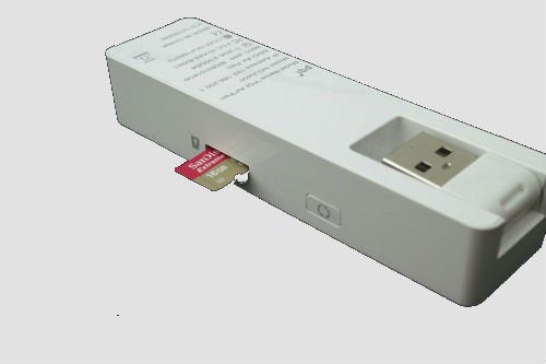 PQI Air Pen Wi-Fi Portable Cloud and Access Point Micro SDHC, White 6W41-0000R2002