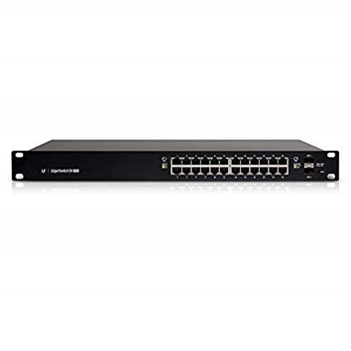 Ubiquiti Networks EdgeSwitch 24 250W (ES-24-250W) Managed PoE+ Gigabit Switch with SFP
