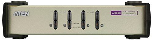Aten Corp 4-Port USB-PS/2 KVM