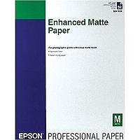 Epson Enhanced Matte - Paper - Matte Paper - Bright White - 17 in X 22 in - 192