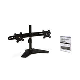A Stand Based Mount That Supports Up to Two 24 Led/LCD Monitors, Each Weighing U