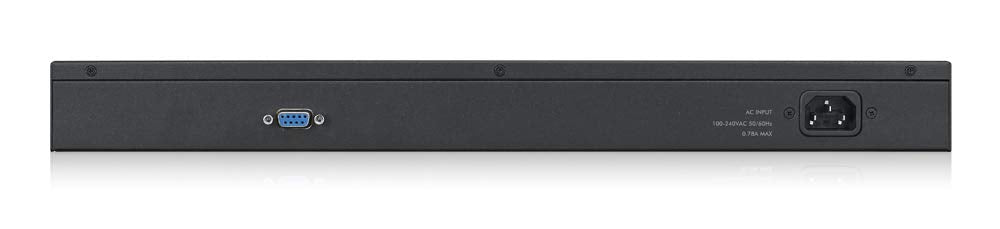 Zyxel 44-Port Gigabit Ethernet L2 Managed Switch with 4 SFP Combo (GBE RJ-45/SFP) 1000BASE-T Ports + 2 SFP - 50-Port Total - Metal Design - Limited Lifetime Protection [GS2210-48]