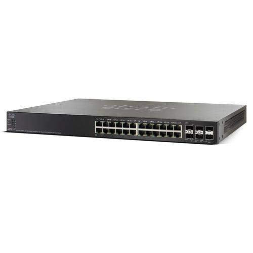 Cisco SG550X-24-K9-NA Systems 24 Port Stackable Switch
