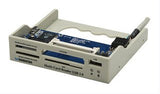 USB 2.0 3.5 Bay Mount Card Reader