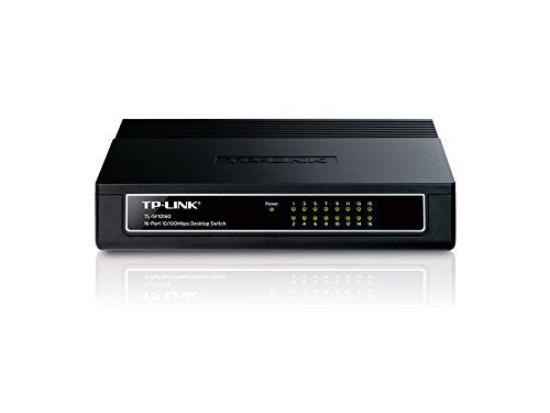 TP-LINK TL-SF1016D 16-Port 100Mbps Desktop Switch