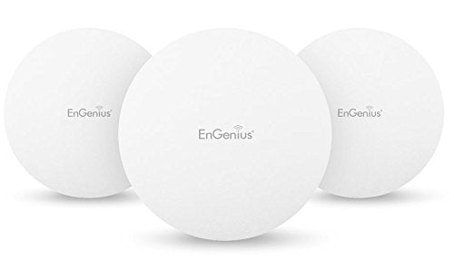 EnGenius Technologies EAP1250-3Pack (3) 802.11AC Wave 2, Concurrent Dual-Band, Compact size Wireless Access Point, Standard PoE (Power Adapter NOT included)