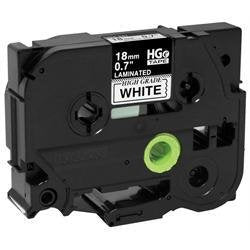 Black Ink on White Label 5PK