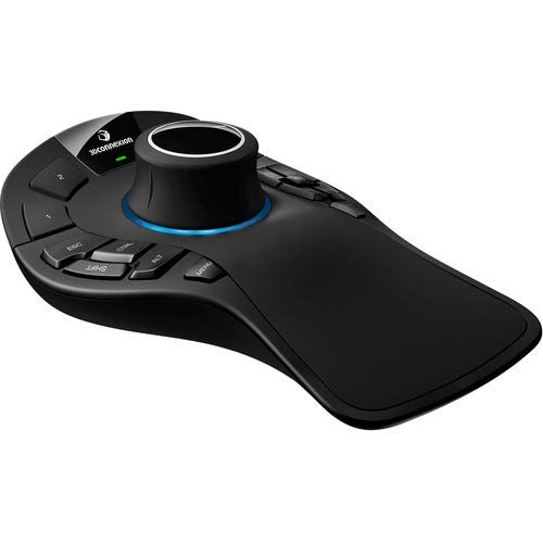 3Dconnexion SpaceMouse Pro Wireless - Wireless - Radio Frequency - USB - Mobile Workstation - Trackball