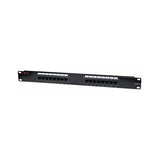 TECHLY - Patch Panel UTP 16 Seats RJ45 Cat. 6 Techly - (I-PP 16-RU-C6T)