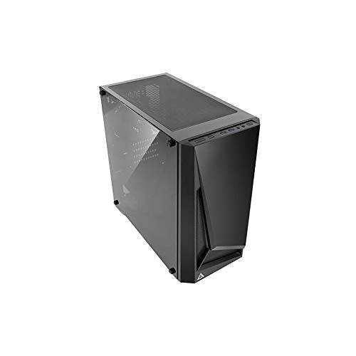 Antec DP301M Micro-Tower Black - Computer Case (Micro-Tower, PC, Plastic, SPCC, Micro-ATX,Mini-ITX, Black, Game)