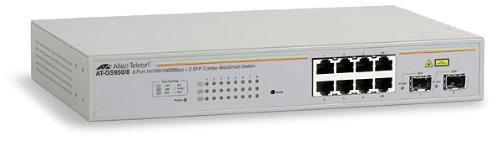 8PORT 10/100/1000BT Gb Websmart Switch Plus 2 Sfp Slots