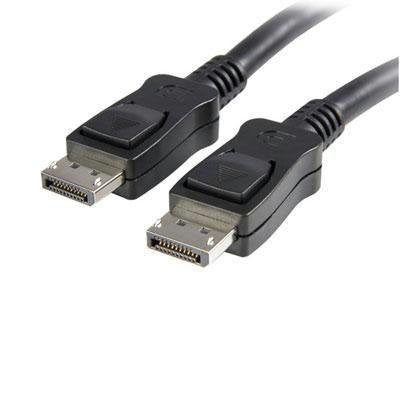 30' DisplayPort Cable w/Latch