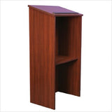 AmpliVox W280 - Full Height Wood Lectern - 46.5" Height - Wood