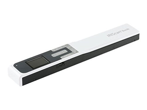 I.R.I.S. 458743 IRIScan Book 5 Hand-Held Scanner, White