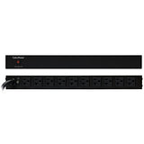 CyberPower PDU20BT10R 10-Outlets Rack Mount 1U L5-20P 20A Basic Power Distribution Unit