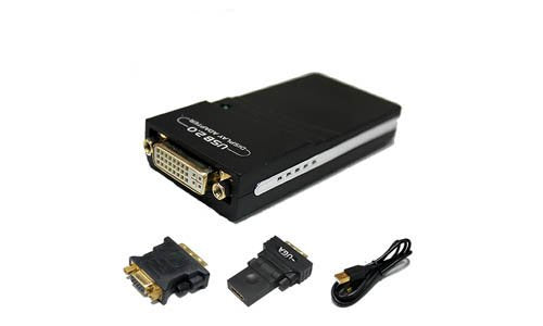 1920x1200 1080p Windows Ready USB 2.0 to Dvi 24+5 Pin M/F