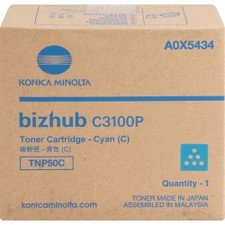 KONICA MINOLTA TNP50C CYAN TONER