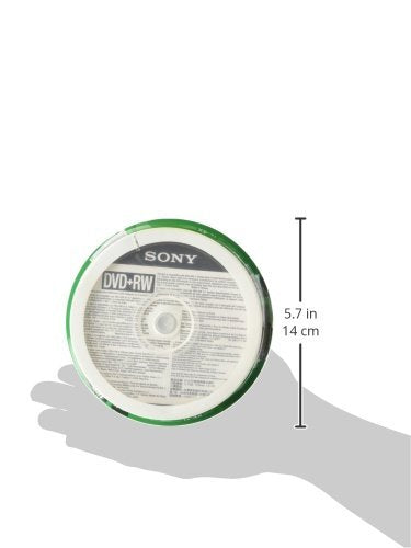 Sony 25DPW47SP DVD+RW 4X 4.7GB Spindle Rewritable DVD, 25-Pack