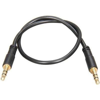 StarTech MU1MMS 1feet Slim 3.5mm Stereo Audio Male/Male