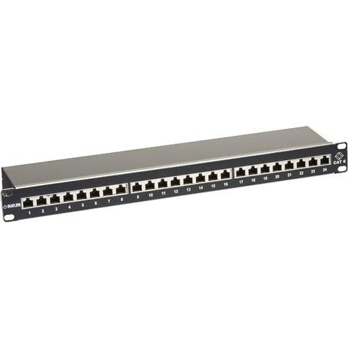 BLACK BOX NETWORK SRV - Shielded Patch Panel, 24-Port JPS60A-24