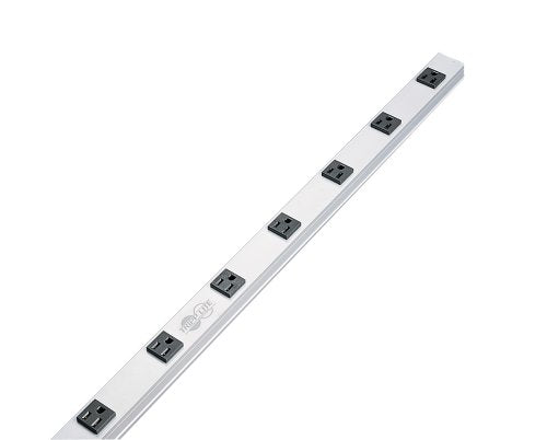 Tripp Lite PS2408 Power Strip 120V 5-15R 8 Outlet 15-Feet Cord Vertical Metal 0URM