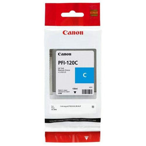 Canon PFI-120C Pigment Cyan Ink Tank 130ml by CES Imaging