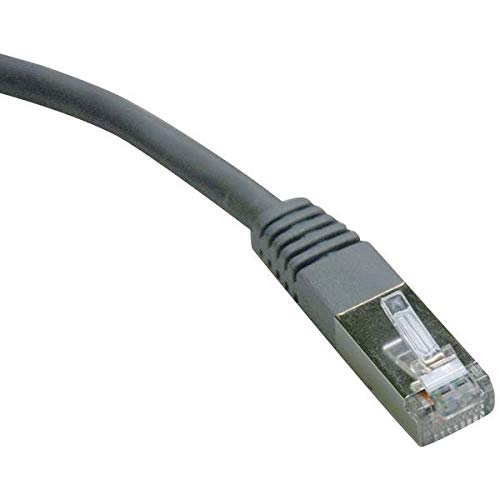 Tripp Lite Cat6 Gigabit Molded Gray Shielded Patch Cable RJ45 M/M
