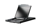 19 Inch Dual Rail LCD;Combo (USB&PS2) Console