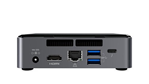 Intel NUC 7 Enthusiast, A Mini PC with Windows 10, Core i7, 512GB NVMe 600p SSD, 16GB RAM, Gunmetal (BOXNUC7I7BNKQ)