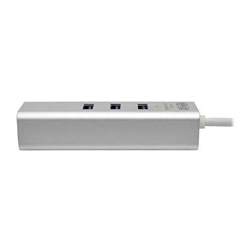 TRIPP LITE USB 3.0 SuperSpeed to Gigabit Ethernet NIC Network Adapter, White (U336-000-GBW)