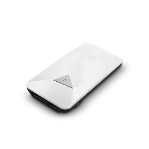Vantec Power Gem 3500 Power Bank for iPad/iPod, White (VAN-350BB-WH)