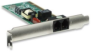 56 K Modem PCI Card