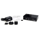Startech.Com SV231DVIUAHR 2 Port High Resolution USB Dvi Dual Link Kvm Switch with Audio
