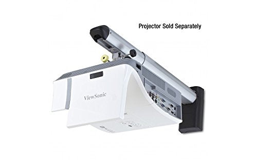 ViewSonic - Mounting kit for Projector - Plastic, Steel, Aluminum Alloy - Silver Black - Wall-mountable - for ViewSonic PJD8333s, PJD8353S, PJD8633ws, PJD8653WS
