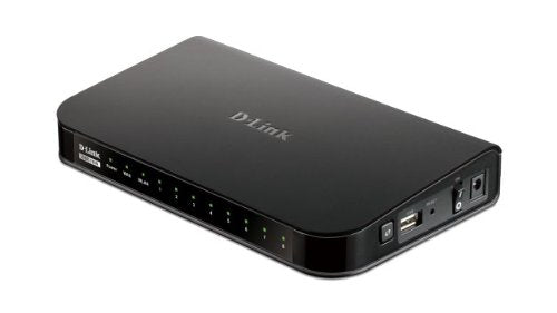D-LINK Wireless N SSL VPN Router, 8 Fast Ethernet Ports, 1 WAN (DSR-150N)