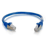 C2G 27256 Cat5e Cable - Snagless Shielded Ethernet Network Patch Cable, Blue (10 Feet, 3.04 Meters)