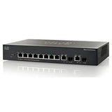 CISCO SYSTEMS Sg350-10P 10-Port Gigabit Managed Switch (SG35010PK9NA)
