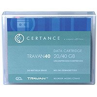 Quantum Certance HD 1PK 20/40 GB TRAVAN40 TAPE (CTM40)