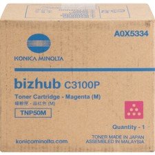 KONICA/MINOLTA-STRATEGIC A0X5334 KONICA MINOLTA TNP50M MAGENTA TONER