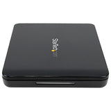 StarTech.com USB 3.1 Tool-Free Enclosure for 2.5" SATA SSD/HDD - USB-C for Laptops (S251BPU31C3)