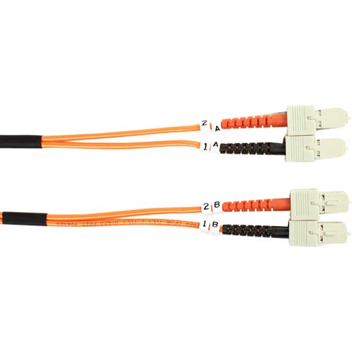 BLACK BOX NETWORK SERVICES Fiber Patch Cable 1M MM 62.5 SC to SC