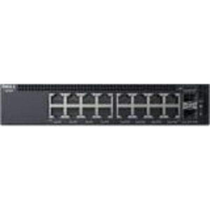 Dell Networking X1018P - Switch - 16 Ports - Managed - Rack-mountable, Black (463-5910)